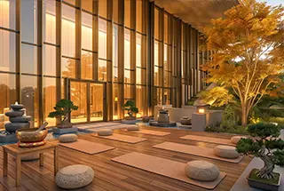 Yoga & Meditation Zone at Vishesh Millennium155 Mahape