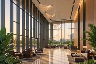 Grand Entrance Lobby at Vishesh Millennium155 Mahape